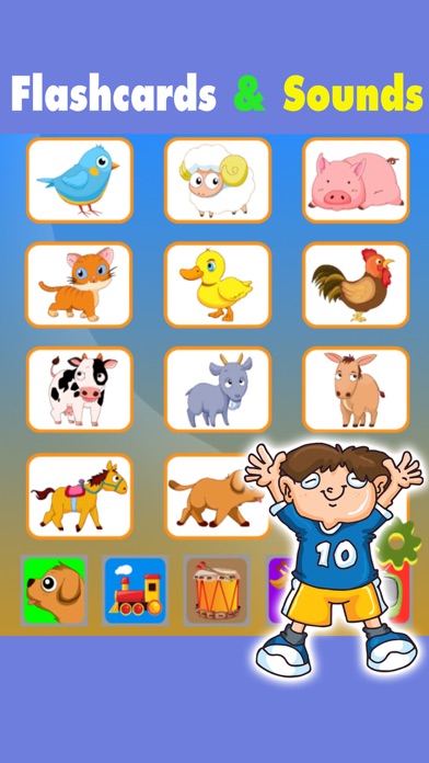 Toddler kids learning with 3 in 1 educational game screenshot 2