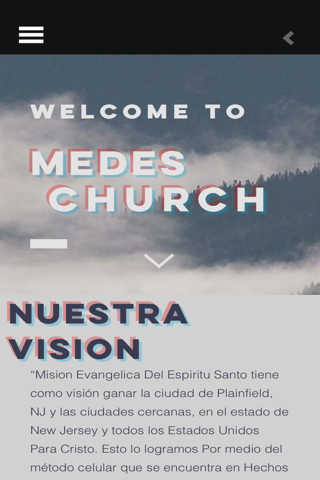 MEDES Church screenshot 2