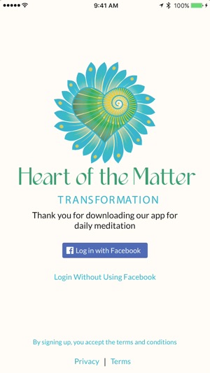 Heart of the Matter Meditation(圖1)-速報App