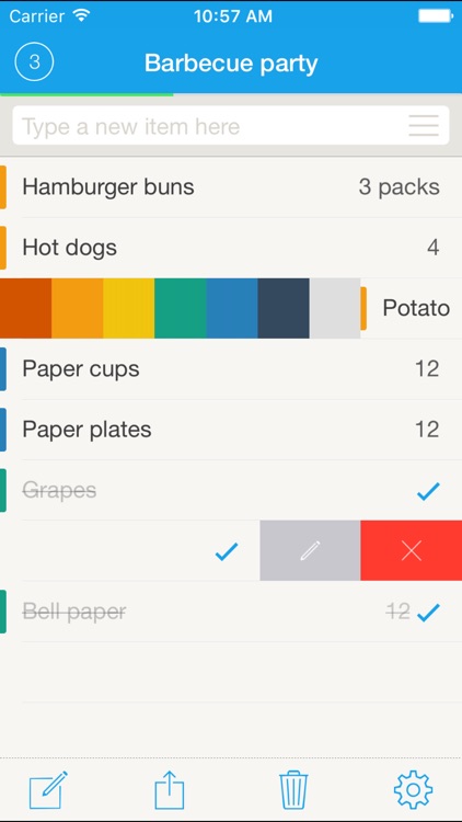 Grocery List - Remember To Buy