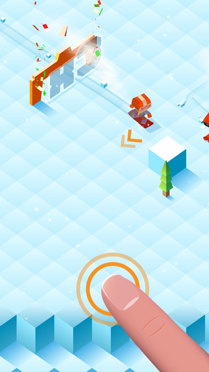 Blocky Snowboarding - Endless Arcade Runner