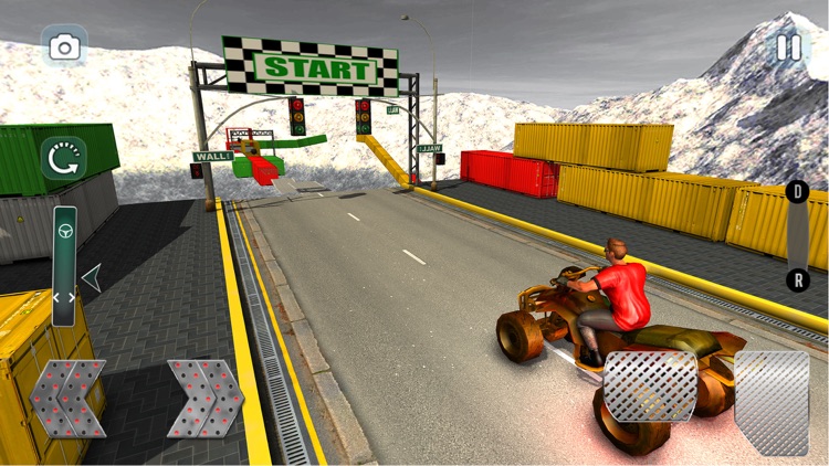 Quad Bike Impossible Stunts