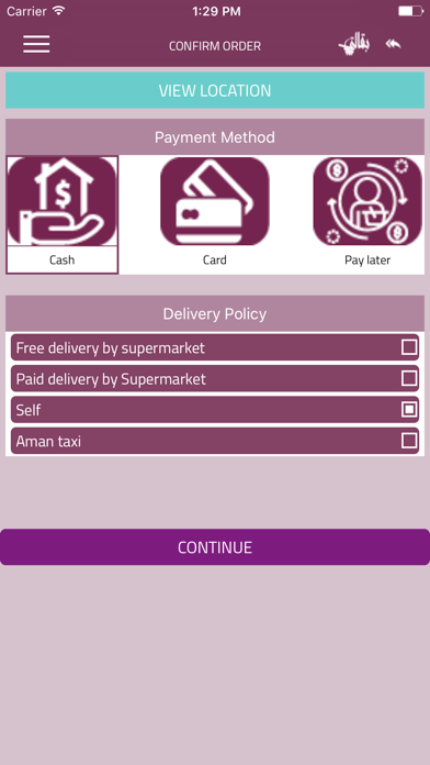 App screenshot