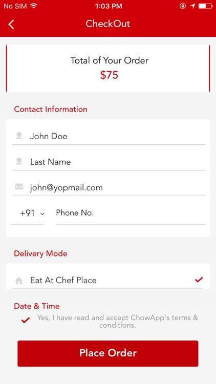 Chow App screenshot-3