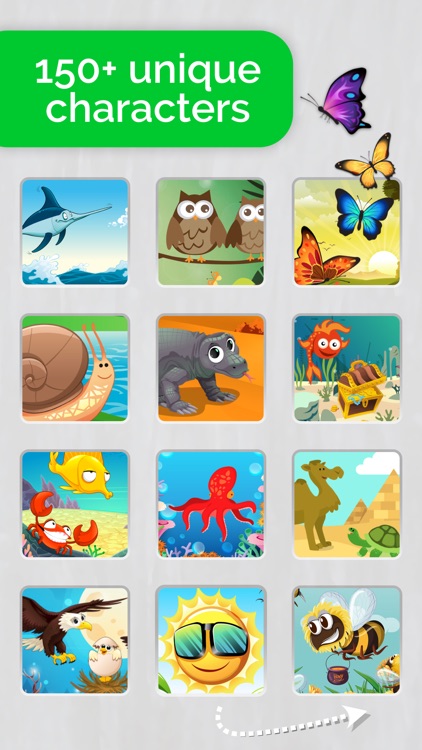 AmBa puzzles: Animal world. Toddler games for free screenshot-3