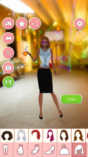 Party Dress Up Game For Girls: Fashion Makeover(圖3)-速報App