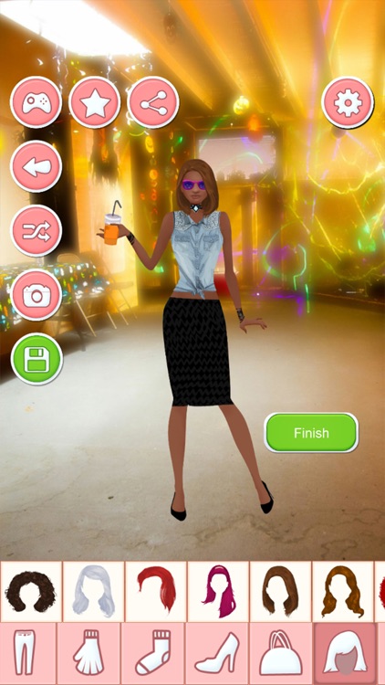 Party Dress Up Game For Girls: Fashion Makeover