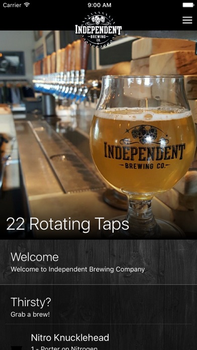 Screenshot 1 of Independent Brewing Company App