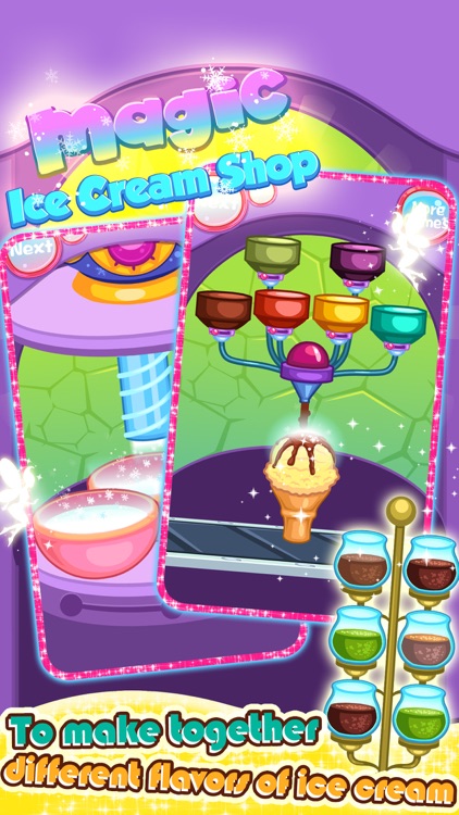 Magic IceCream Shop - Cooking game for kids screenshot-4