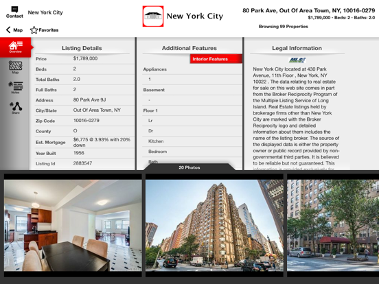 Screenshot #6 pour EV Real Estate Search for iPad