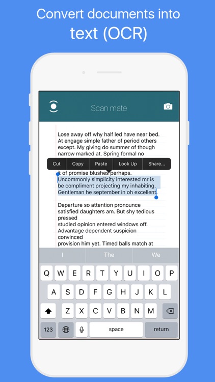 Scan mate - PDF document scanner & printer