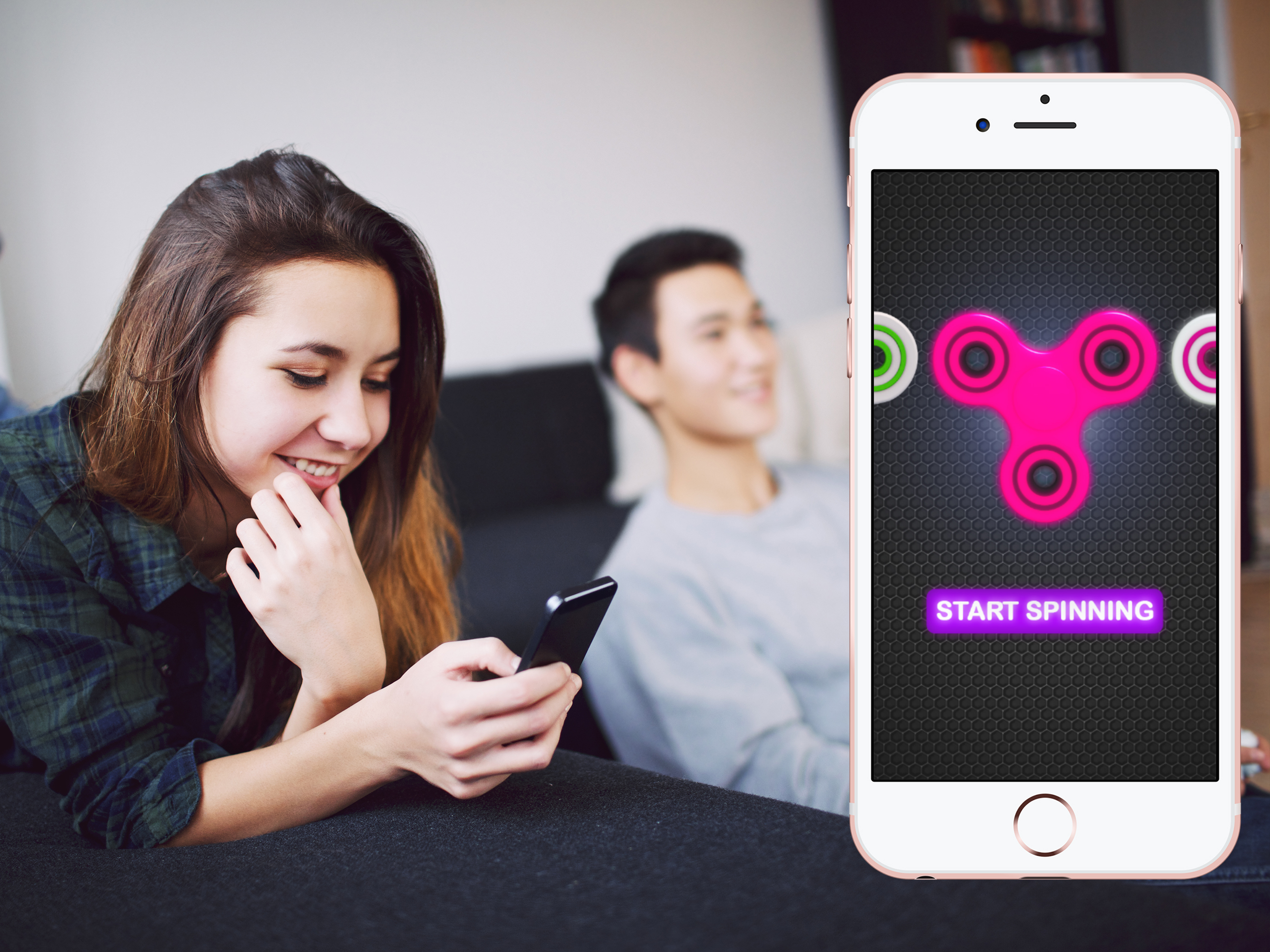 Fidget Spinner Wheel Toy - Best Stress Relief Game screenshot 9