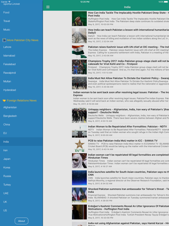 Pakistan News Express Daily - Today's Latest iPad screenshot 5 - News app