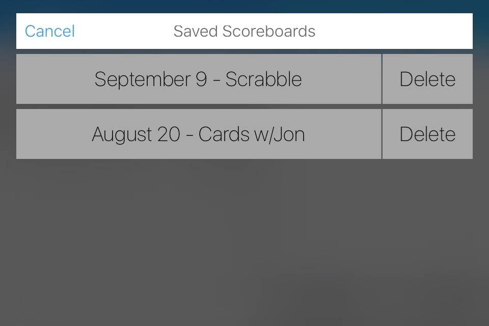 ScorePal screenshot 4