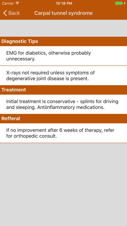 Orthopedic Referral Guidelines screenshot-3