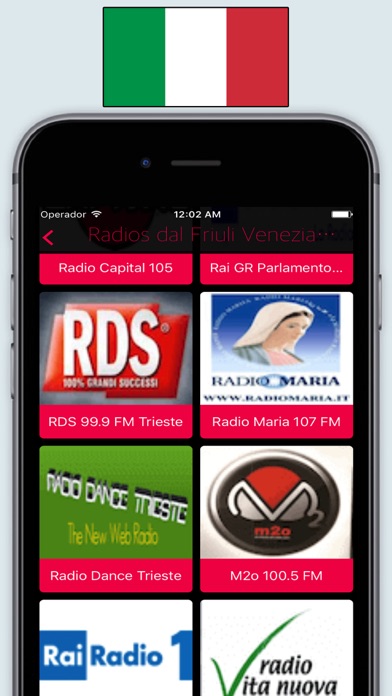 Screenshot 3 of Radio Italy FM - Best Radios Stations Live Online App