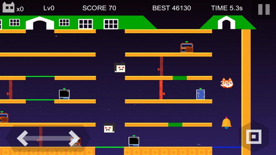 #5. Happy Cat Super Adventure (iOS) Podle: jian tang