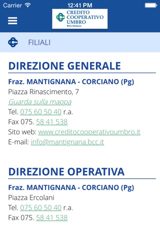 BCC Umbria screenshot 2