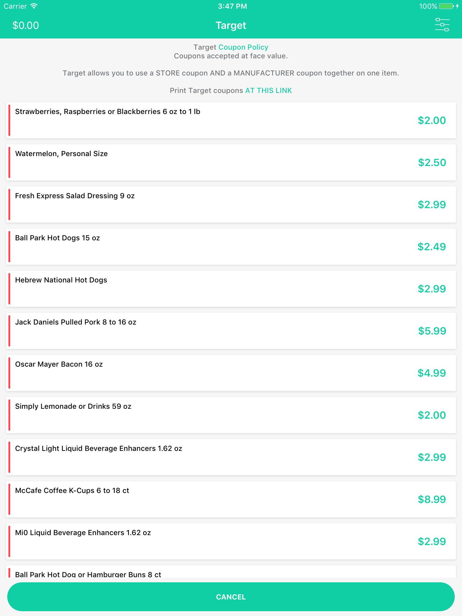 Couponr screenshot 5