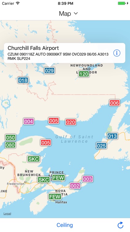 Minimums - METAR/TAF Analysis & Notifications