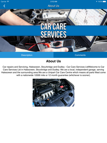 Car Care Services Ltd screenshot 3