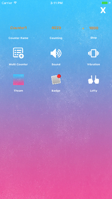 Screenshot #3 pour Stepper - tap counter