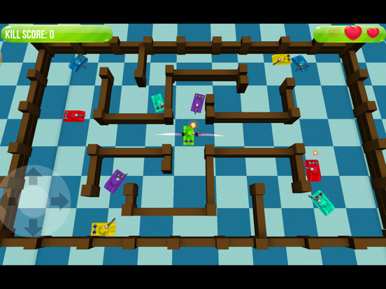 Tank Wars Combat iPad screenshot