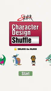 Character Design Shuffle By Silver screenshot #1 for iPhone