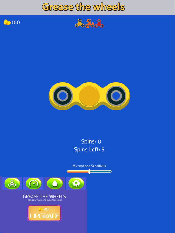 Fidget Spinner - Scream Toy Blitz iPad screenshot