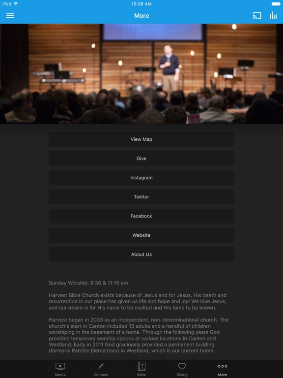Screenshot #6 pour Harvest Bible Detroit West