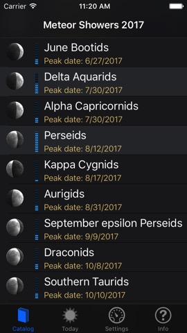 Meteor Shower Guideのおすすめ画像1