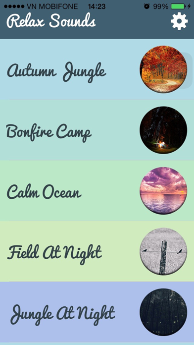 Screenshot #2 pour Relax Sounds -Sleep & Yoga