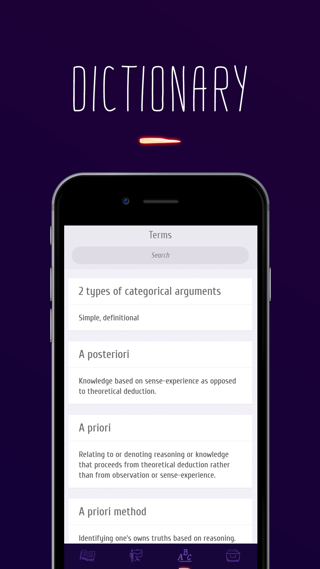 Philosophy — dictionary screenshot 4