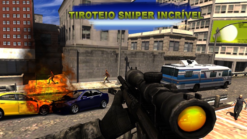 Sniper Shooter: Caçada Urbana screenshot 3