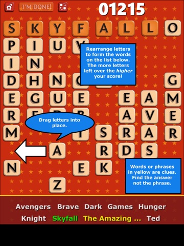 Crossword Scrambles Plus screenshot 2