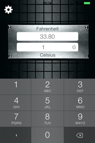 Fahrenheit Celsius screenshot 2