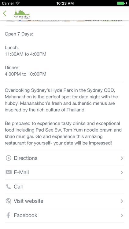 Mahanakhon Thai Restaurant