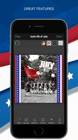 Game screenshot Insta 4th of July - United States of America 1776 hack