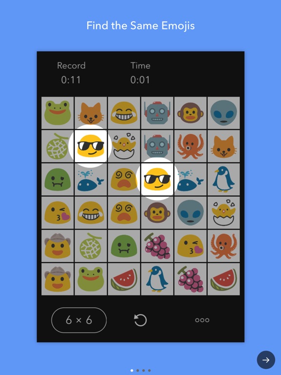 Screenshot #1 for Emoji Match G - Brain Training, Brain Games