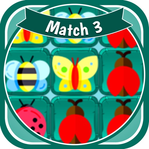 Bugs And Insects Match3 Blast Games Icon