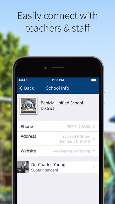 Benicia Unified SD screenshot 2