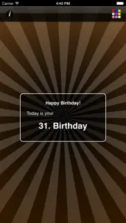 my birthday - lite iphone screenshot 2