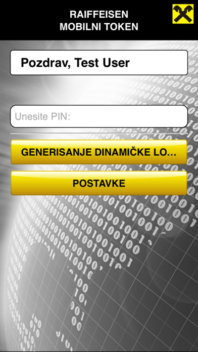 Raiffeisen mobilni token screenshot 2