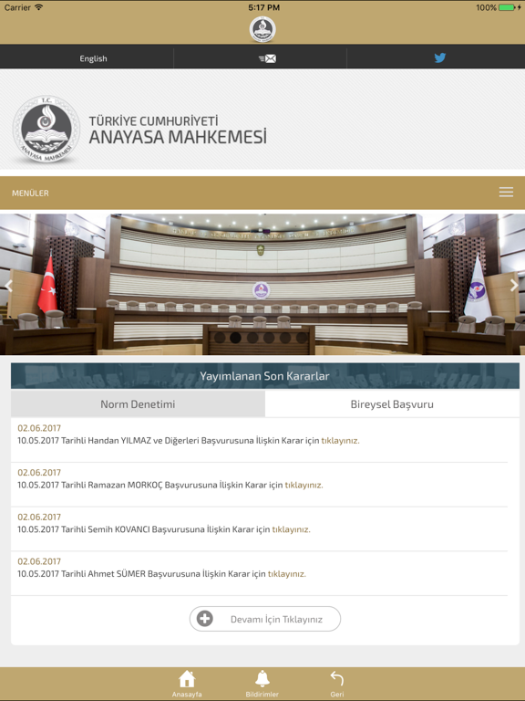 Screenshot #4 pour T.C. Anayasa Mahkemesi