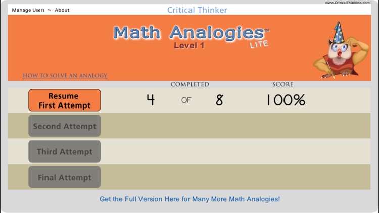 Math Analogies™ Level 1 (Lite) screenshot-3