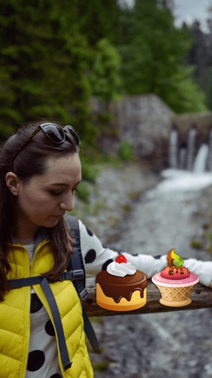 Candy Sticker candy in Photo Cake and Cookie