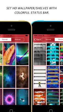 Game screenshot FoxyLocks Pimp Your Status Bar For Your Wallpaper apk