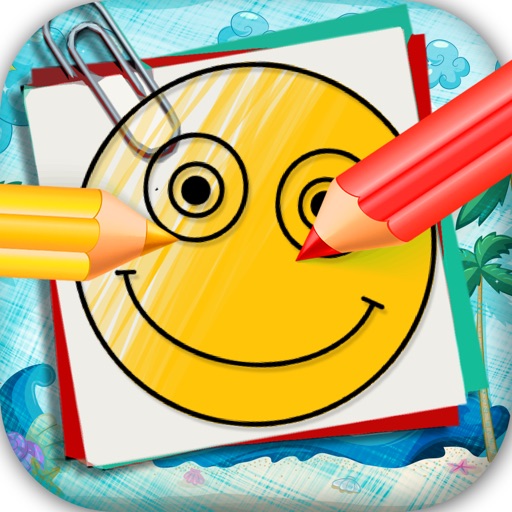 Coloring Books on Easy Draw Cartoon With Kids icon