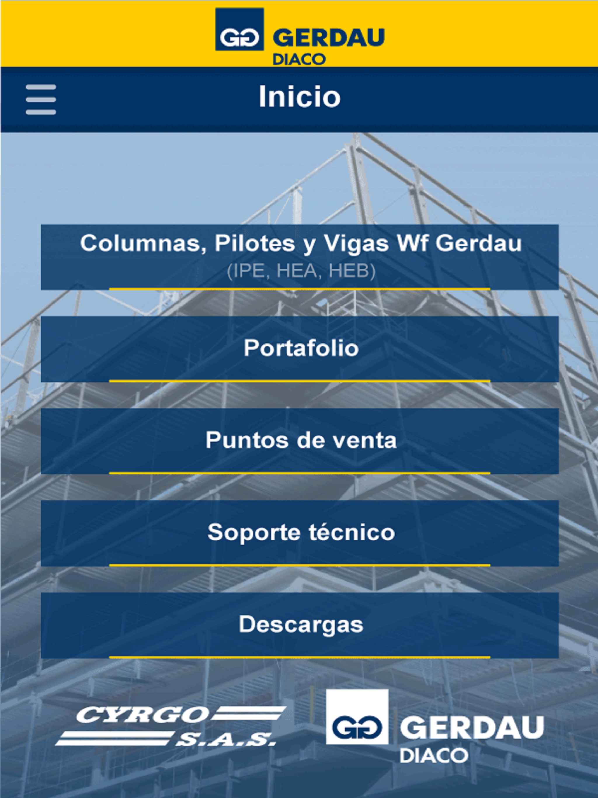 Vigas Wf Gerdau Diaco