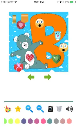 Game screenshot Alphabet Coloring -  ABC Flash Cards to color mod apk
